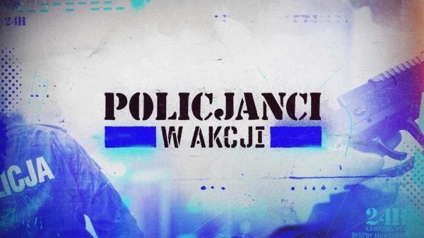 Policjanci w akcji