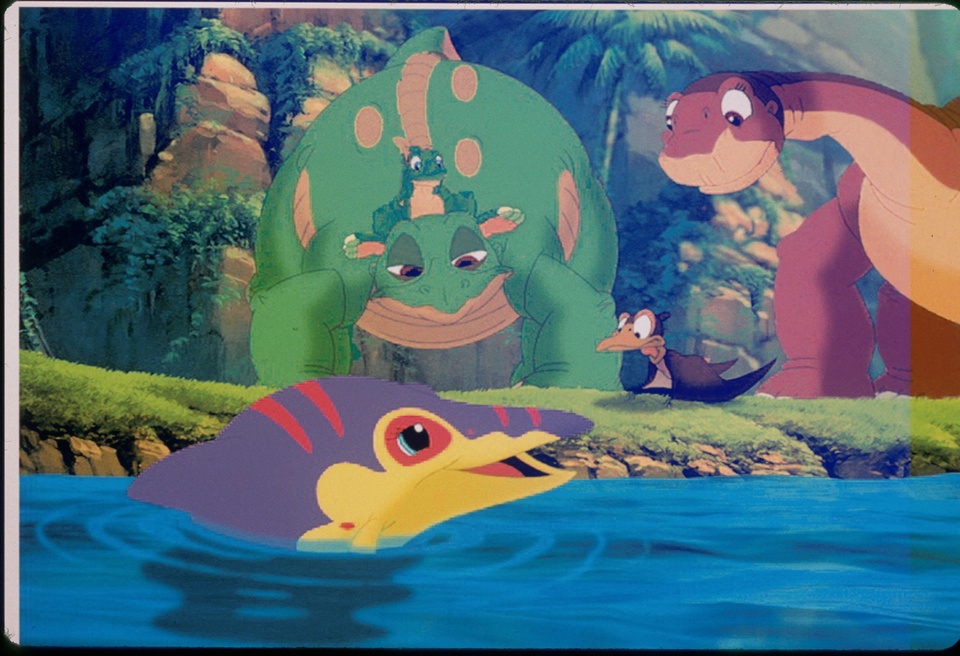 Film Země dinosaurů 9: Putování za velkou vodou