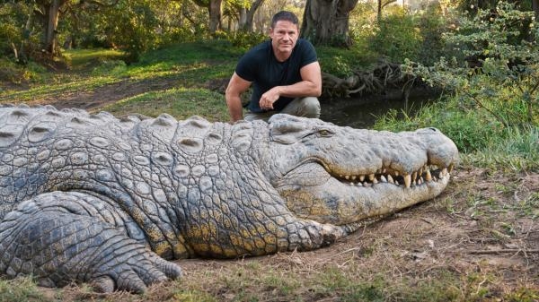 Steve Backshall s krokodilima i nilskim konjima