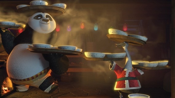Kung Fu Panda slaví svátky