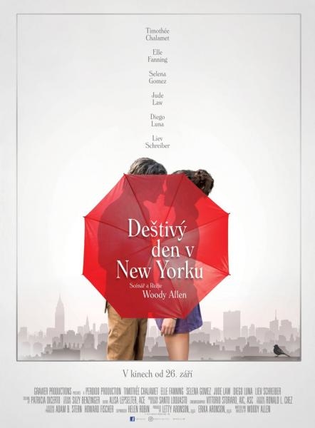 Deštivý den v New Yorku