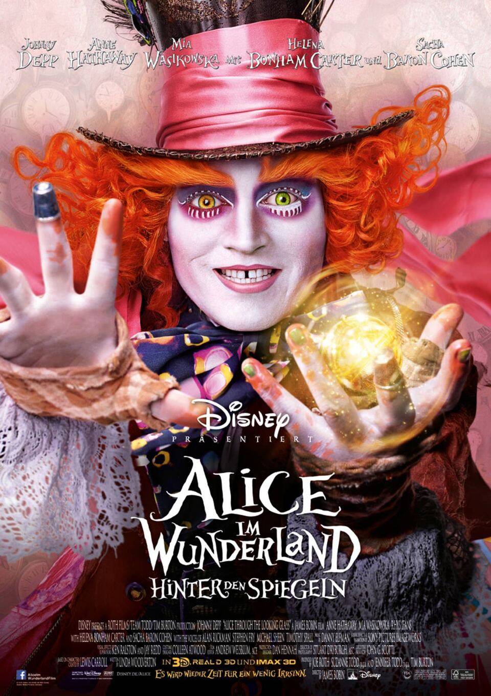 Film Alenka v říši divů: Za zrcadlem