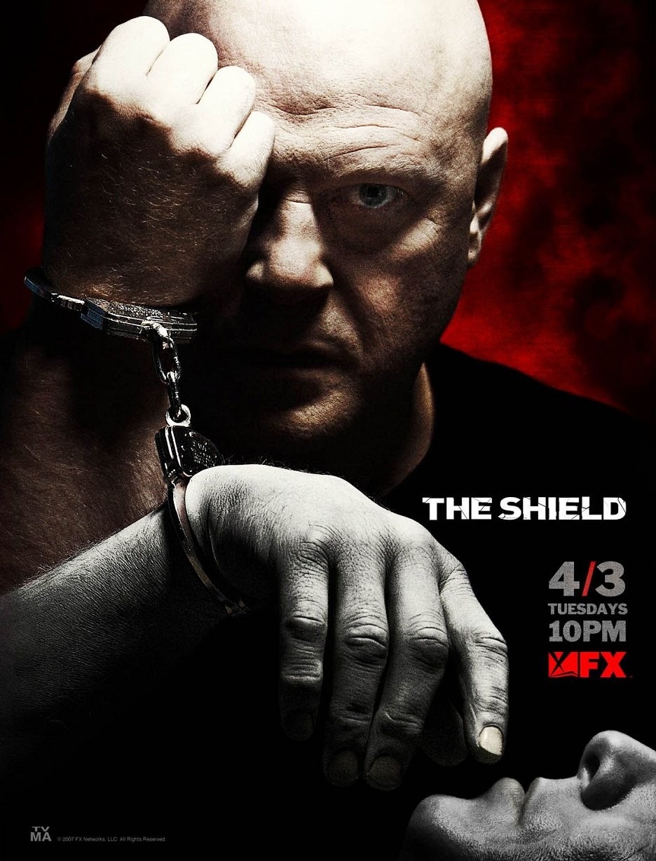 Series The Shield - Policejní odznak