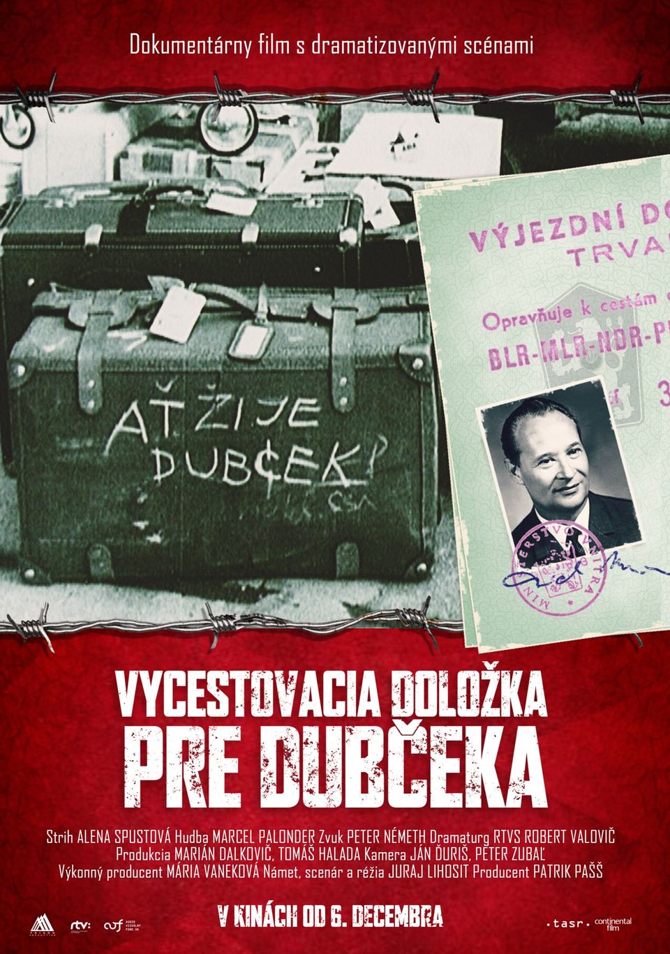 Documentary Výjezdní doložka pro Dubčeka