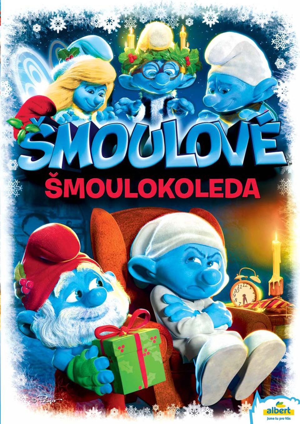 Film Šmolkovia - Vianočná koleda