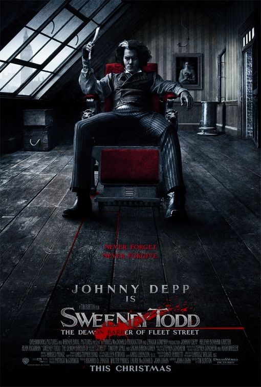 Film Sweeney Todd: Ďábelský holič z Fleet Street