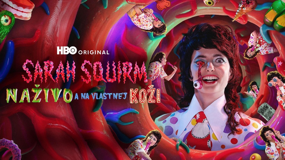 Film Sarah Squirm: Naživo, z&nbsp;masa a&nbsp;kostí
