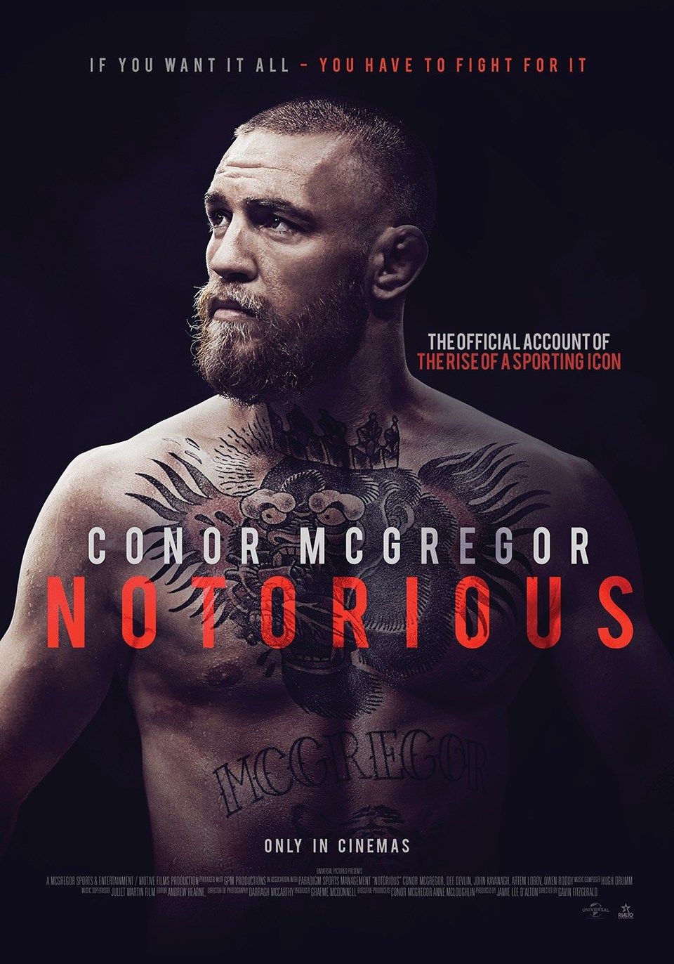 Documentary Nesmrteľný Conor McGregor