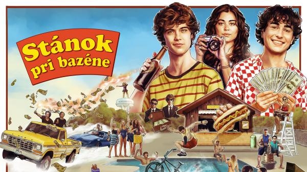 Stánek u bazénu