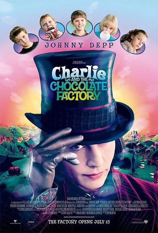 Film Charlie i fabryka czekolady