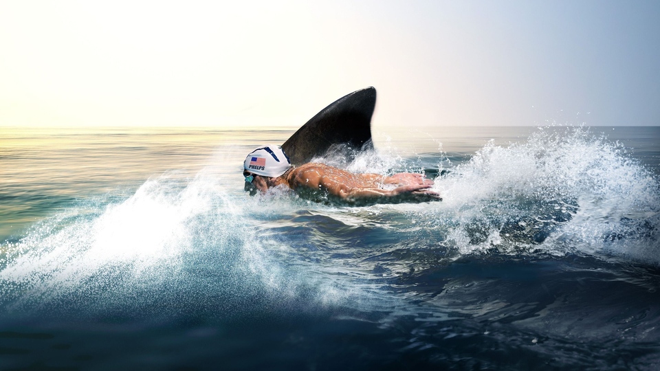 Film Phelps vs. Shark: Great Gold vs. Great White