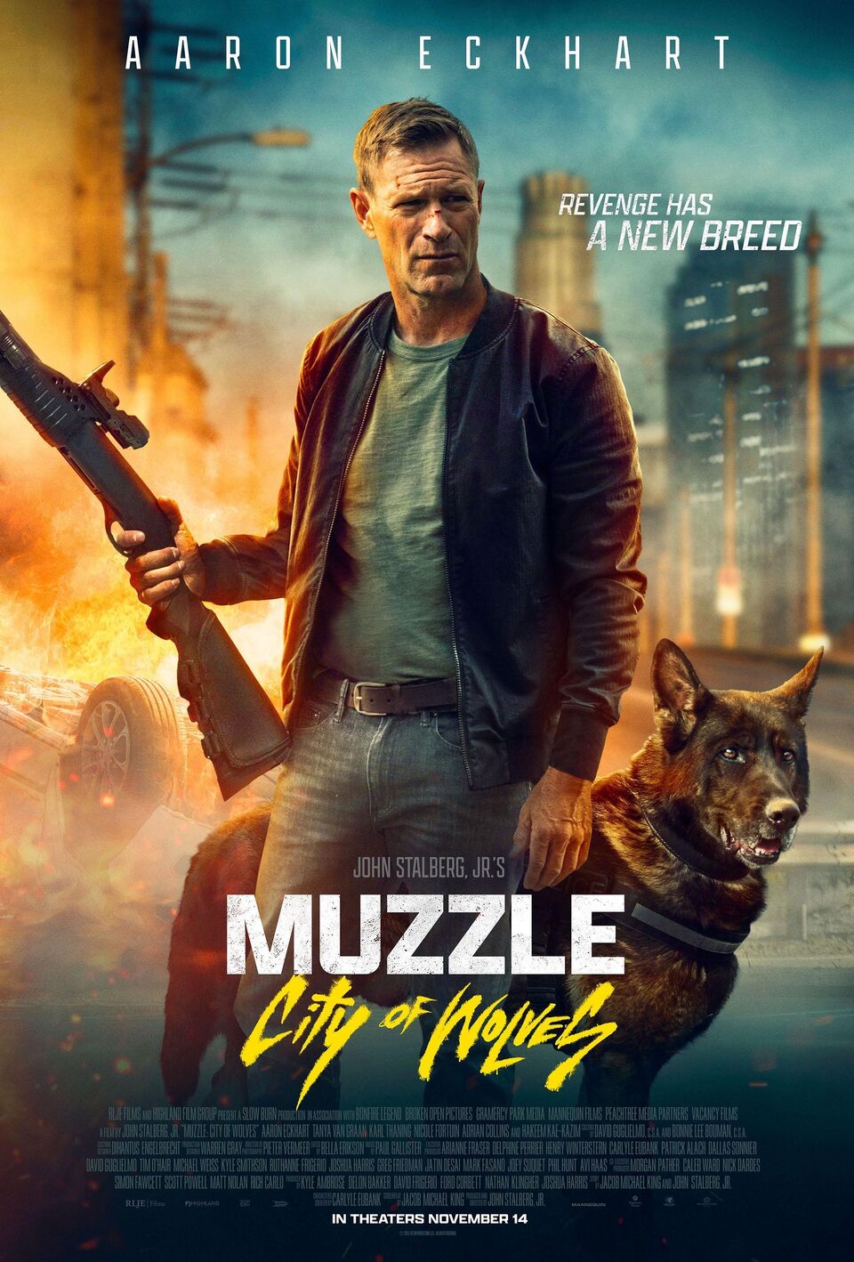 Film K9: Ocelový tesák - Město vlků