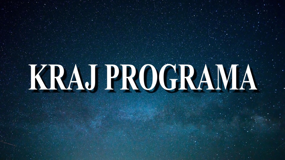 Serije  Kraj programa