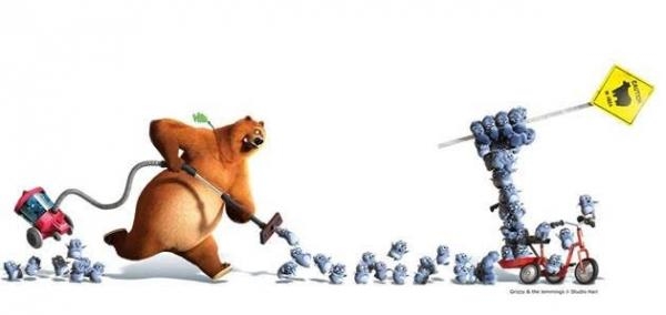 Grizzy et les lemmings