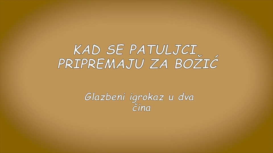 Kad se patuljci pripremaju za Božić
