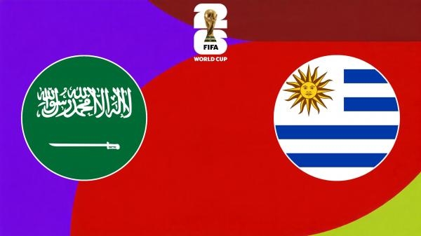 Nogomet, SP 2026.: Saudijska Arabija - Urugvaj, 2.pol