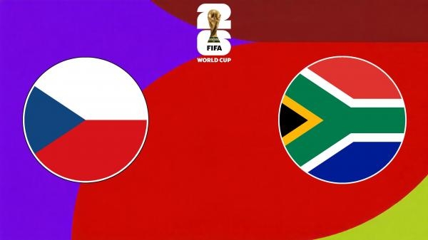 Nogomet, SP 2026.: Češka - Južna Afrika