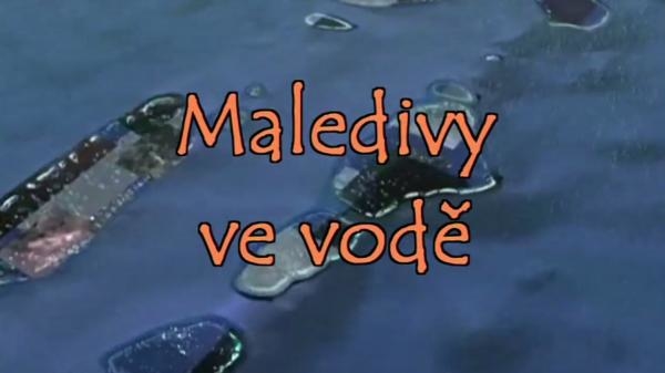 Maledivy ve vodě