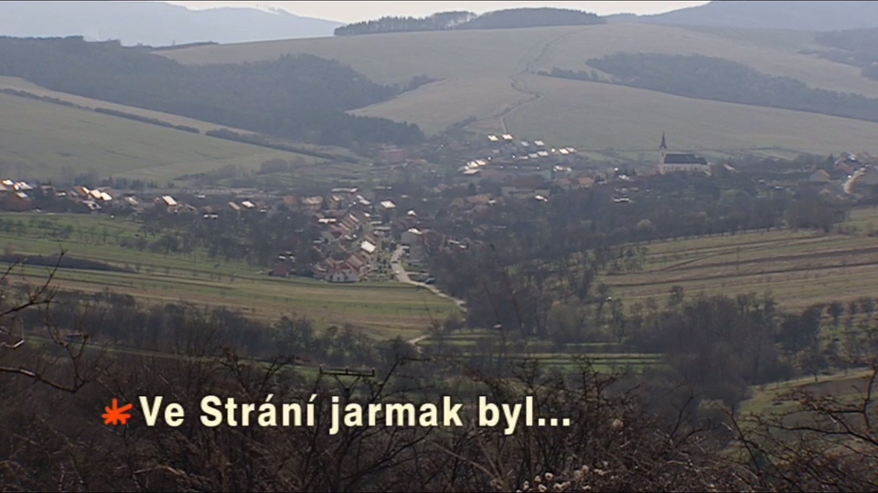 Dokument Ve Strání jarmark byl...