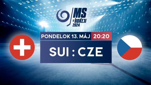 MS v hokeji 2024: Švajčiarsko - Česko