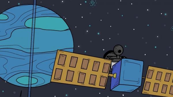 Astronomie dětem: Satelity a družice