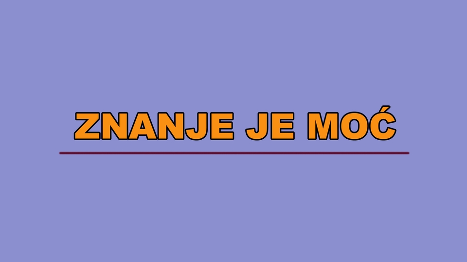 Dokumentarci Znanje je moć: FDU Cetinje