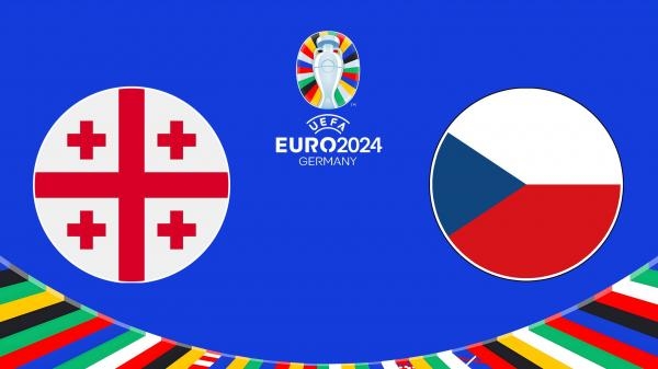 Nogomet, UEFA EURO 2024: Gruzija - Češka, 1.pol.