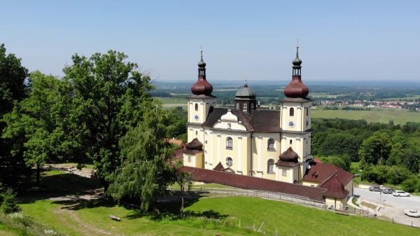Dobrá Voda u Nových Hradů, kostel Panny Marie Těšitelky