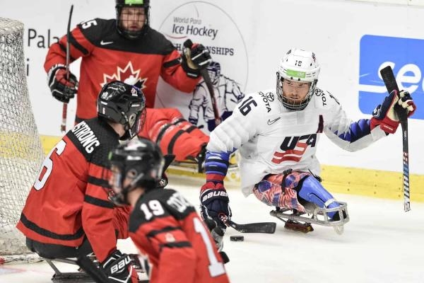 Para hokej: Kanada - USA