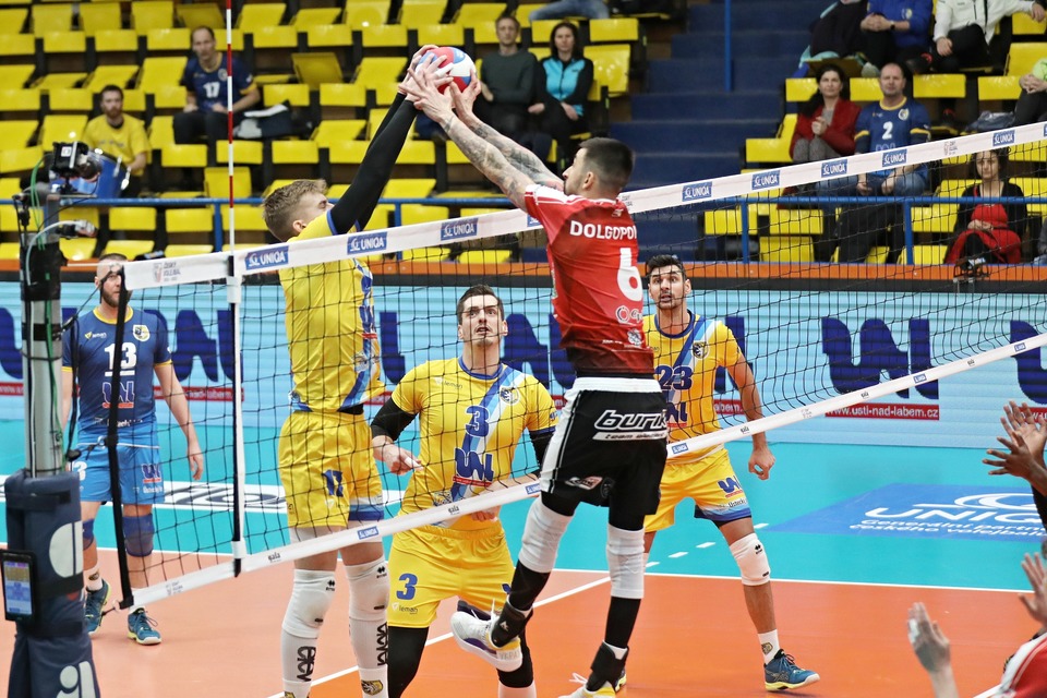 Volejbal: SKV Ústí nad Labem - VK Euro Sitex Příbram