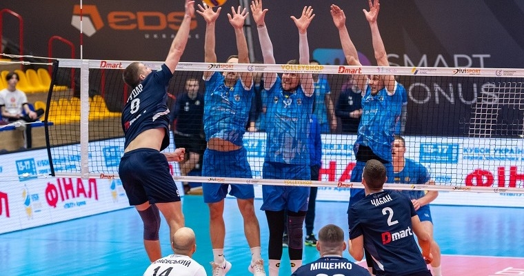 Voleybol. Kubok Ukrayini. Choloviki. Match za 3 mistse. Pryama translyatsiya