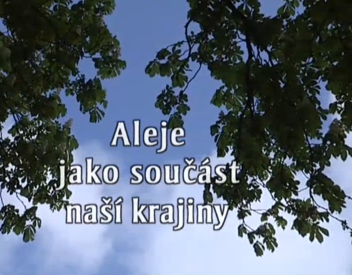 Dokumentarci Aleje jako součást naší krajiny