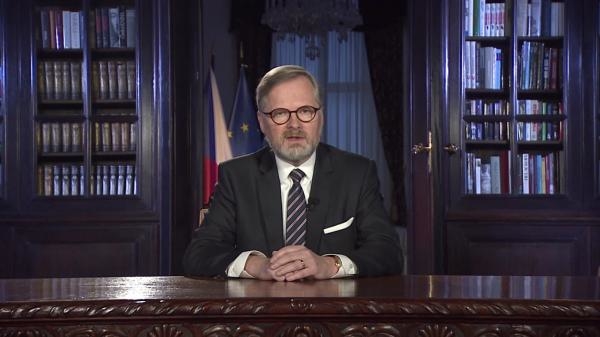 Projev premiéra Petra Fialy