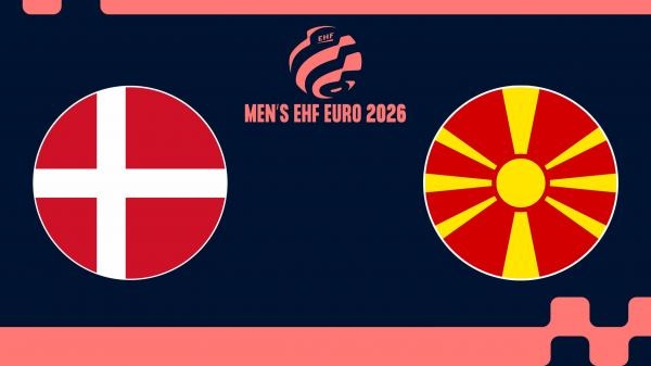 EP u rukometu: Danska - Sjeverna Makedonija