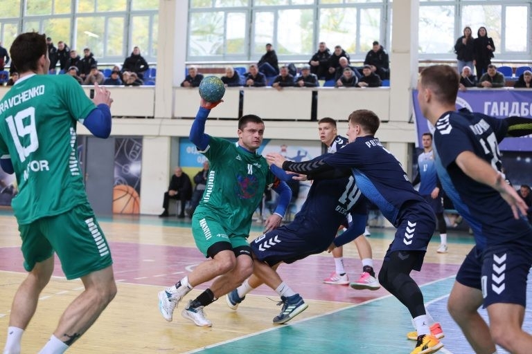 Gandbol. Superliga. Choloviki. Spartak - Motor. Pryama translyatsiya