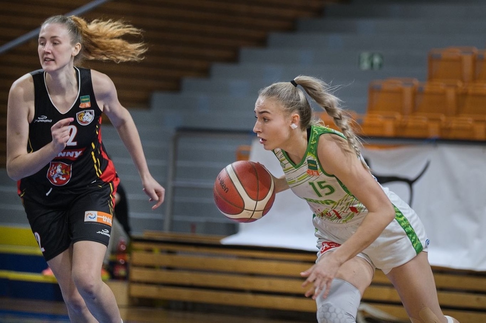 Basketbal: Levhartice Chomutov - BLK Slavia Praha