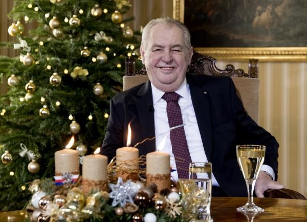 Vánoční poselství prezidenta Miloše Zemana