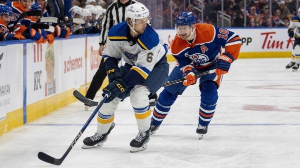 NHL: St. Louis Blues - Edmonton Oilers