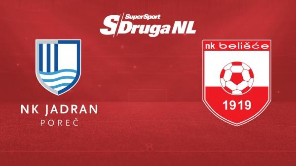 Nogomet, Supersport 2. NL: Jadran Poreč - Belišće