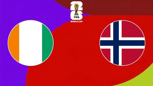 Nogomet, SP 2026.: 1/16 finala, Obala Bjelokosti - Norveška