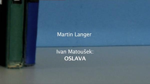 Čtenářský deník... Ivan Matoušek: Oslava