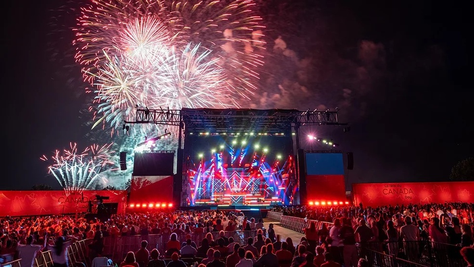 Le Spectacle De La Fete Du Canada 2026