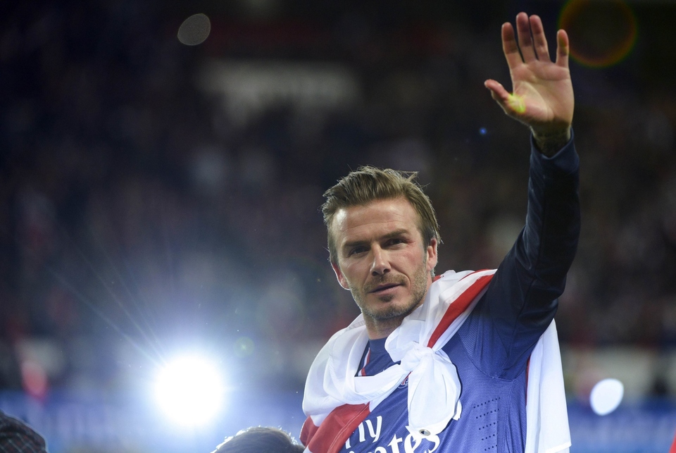 David Beckham: Paris Saint-Germain - Stade Brestois