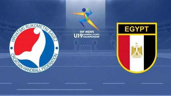 Rukomet, SP za kadete: Hrvatska - Egipat
