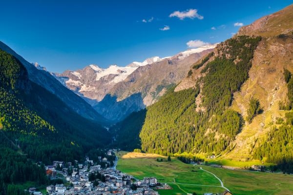Údolí Aosty, italské Alpy