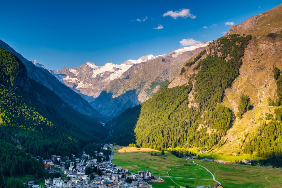 Dokument Údolí Aosty, italské Alpy