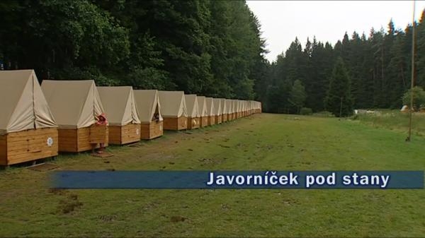 Javorníček pod stanem