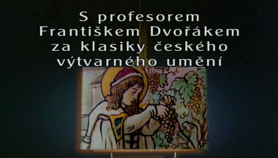 Documentary S profesorem Františkem Dvořákem za klasiky českého výtvarného umění