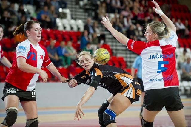 Házená: DHK Baník Most - DHC Slavia Praha