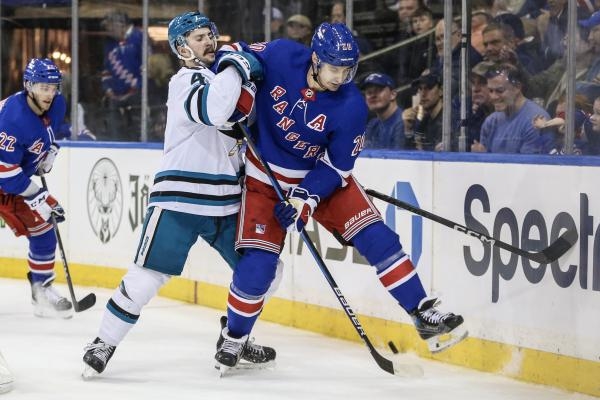 San Jose Sharks - New York Rangers